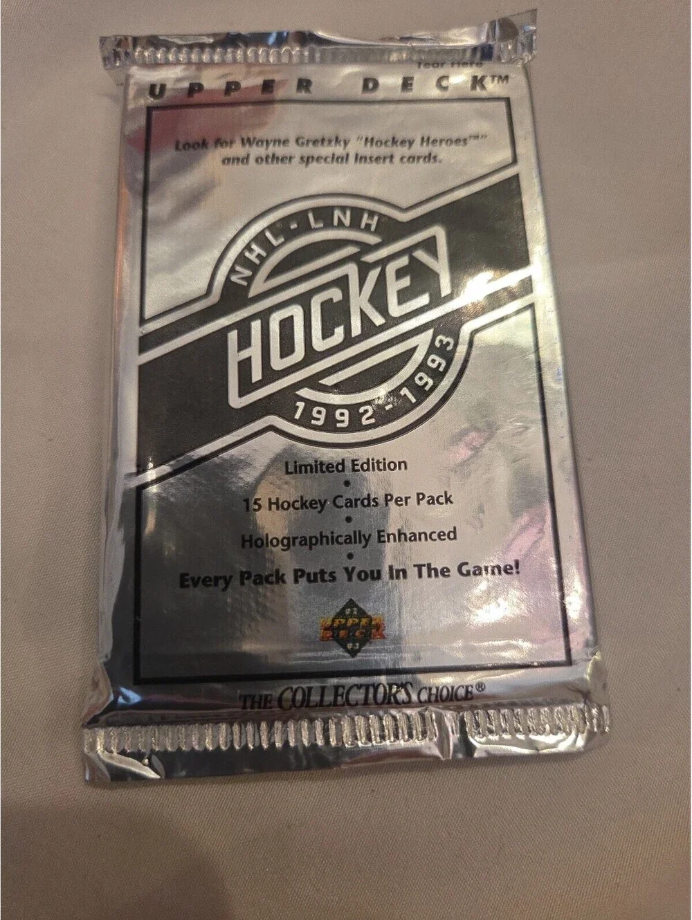 NHL HOCKEY SEALED PACK LOT OF 9 UPPER DECK Gretzky Heroes, PRO SET, Score